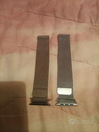 Cinturini Apple   originali maglia milanese 45 mm
