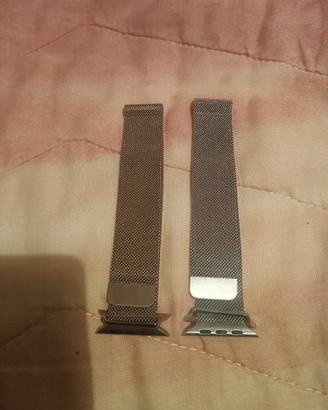 Cinturini Apple   originali maglia milanese 45 mm
