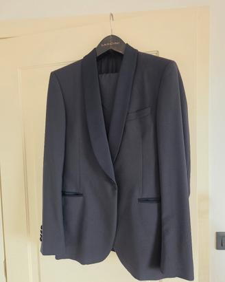 Abito completo smoking blu scuro Lardini