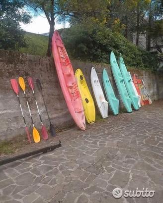 Canoe/Kayak a 3 posti, 2 posti e 1 posto