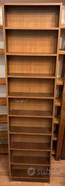 Libreria Alta e sottile in legno - 9 ripiani