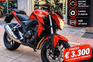 honda cb500f marzo 2016 km. 14294 - prezzo 3300 eu