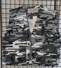 Gilet ragazzo mimetico 
