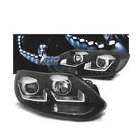 FARI FORD FOCUS 11-14 LUCE DIURNA SFONDO NERO