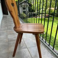 Tavolo e sedie da montagna