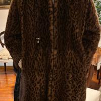 Giaccone di visone maculato