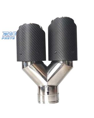 TERMINALE SCARICO IN CARBONIO DOPPIO DESTRO LOOK A