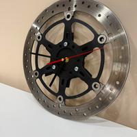 Orologio artigianale con dico freno originale moto