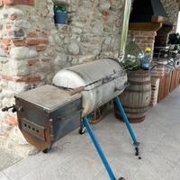 BBQ barbecue artigianale inox