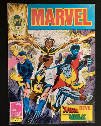 Marvel n. 2 (1986)Comics Fumetto X-Men Devil Hulk