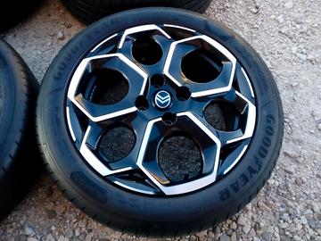 CERCHI E GOMME 17 ORIGINALI CITROEN COD:2046