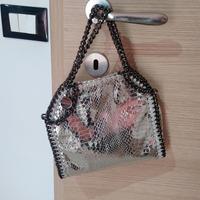 borsa traccola in argento. 