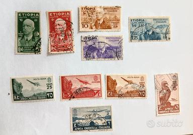 Colonie italiane- Etiopia e Africa orientale 