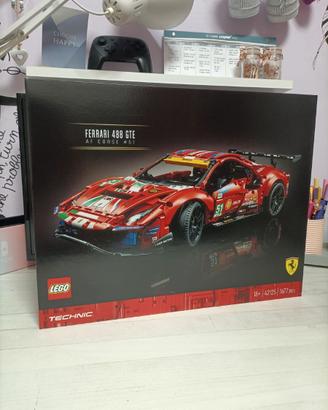 Lego 42125 Ferrari 488 GTE “AF Corse #51” technic