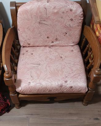 poltrona rosa