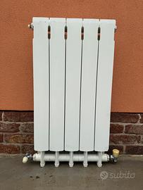 Termosifone in alluminio 5 elementi com valvole