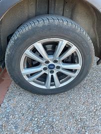 4 Cerchi e gomme 90% 4 stagione Ford originale