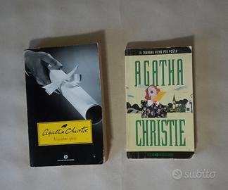 Lotto 2 libri Agatha Christie 