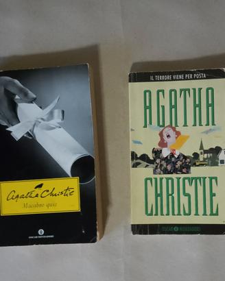 Lotto 2 libri Agatha Christie 