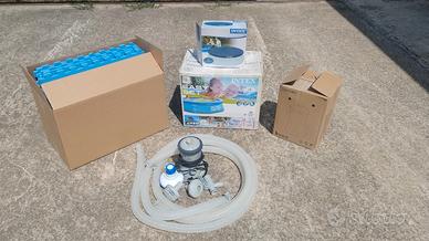 Set Piscina Fuoriterra Intex Easy Set (305x76 cm)