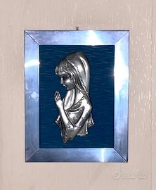 Quadro testata letto con immagine Madonna