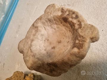 antico mortaio in marmo