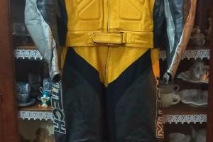 Tuta pelle divisibile M Tech taglia 52