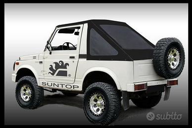 Soft top fastback Suzuki samurai