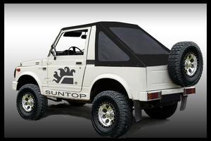 Soft top fastback Suzuki samurai