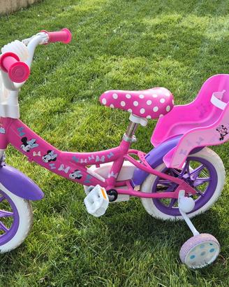 Bici bambina 12" Minnie - come nuova