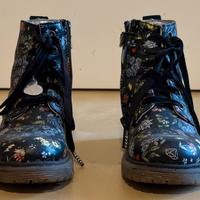 Stivaletti bambina fantasia floreale