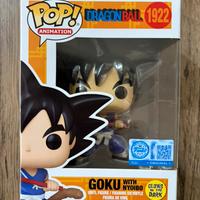 Funko pop goku with nyoibo dragonball