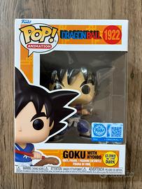 Funko pop goku with nyoibo dragonball