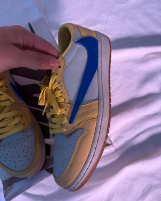 Air Jordan 1 Retro Low OG SP "Travis Scott Canary
