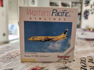 Modellino Boeing 737-300 SIMPSON