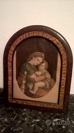 Bella cronice in radica (con madonna)