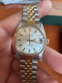Rolex datejust acciaio oro