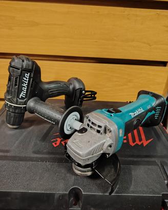 Smerigliatrice e trapano Makita