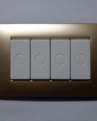 Master Mix, Placca 4 posti oro karat