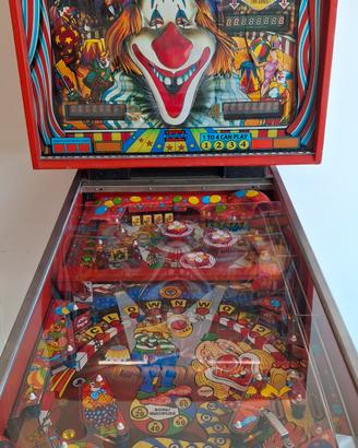 Flipper clown della Zaccaria 