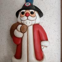 Formella Thun Babbo Natale Carabiniere