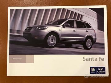 Depliant brochure hyundai santa fe