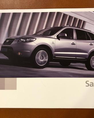 Depliant brochure hyundai santa fe