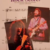 70-80 rock score spartito chitarra