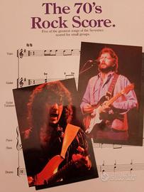 70-80 rock score spartito chitarra