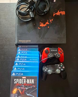 ps4 PRO monster hunter world edition 