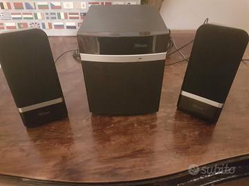 Trust 2.1 casse altoparlanti subwoofer
