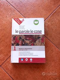 Libro "LE PAROLE LE COSE 1"