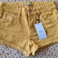 set 2 shorts elasticizzati vita media