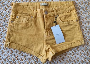 set 2 shorts elasticizzati vita media